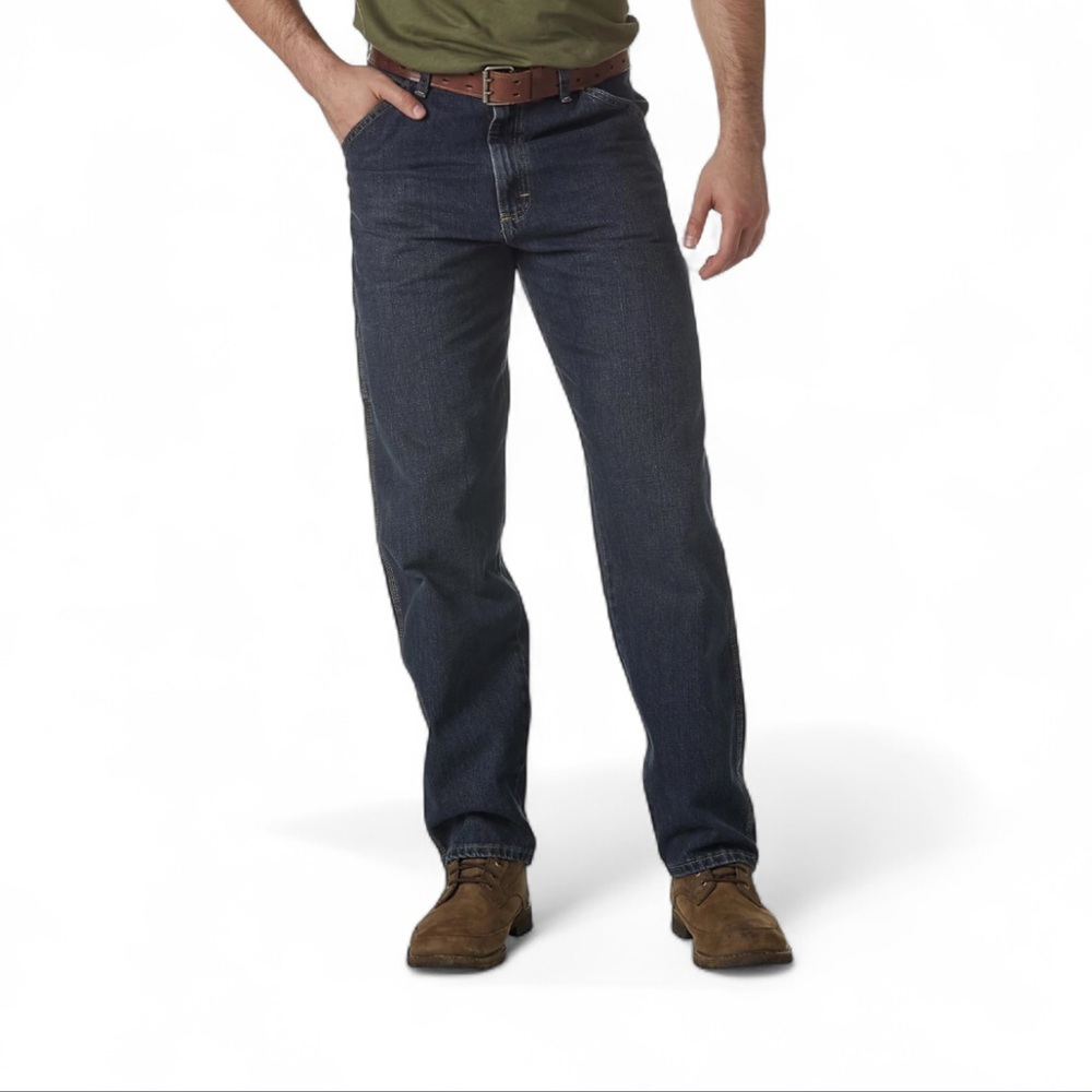 Wrangler Men’s Rugged Wear Carpenter Jeans Dark Quartz‎ Size 46 X 30 NEW/NWT